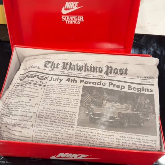 Nike Blazer size 10 Stranger Things. Brand new in the box. - Picture 2 of 9